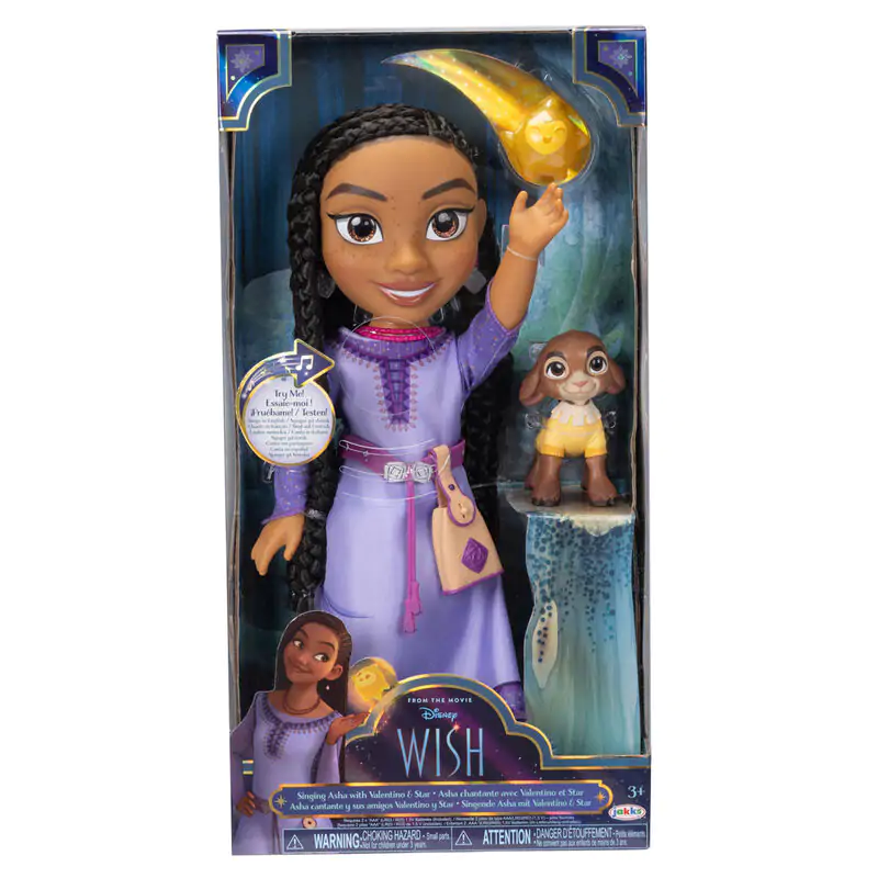 Disney Wish Asha dollwith sound 38cm termékfotó