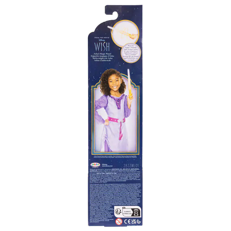 Disney Wish Asha lights and sound magic wand product photo