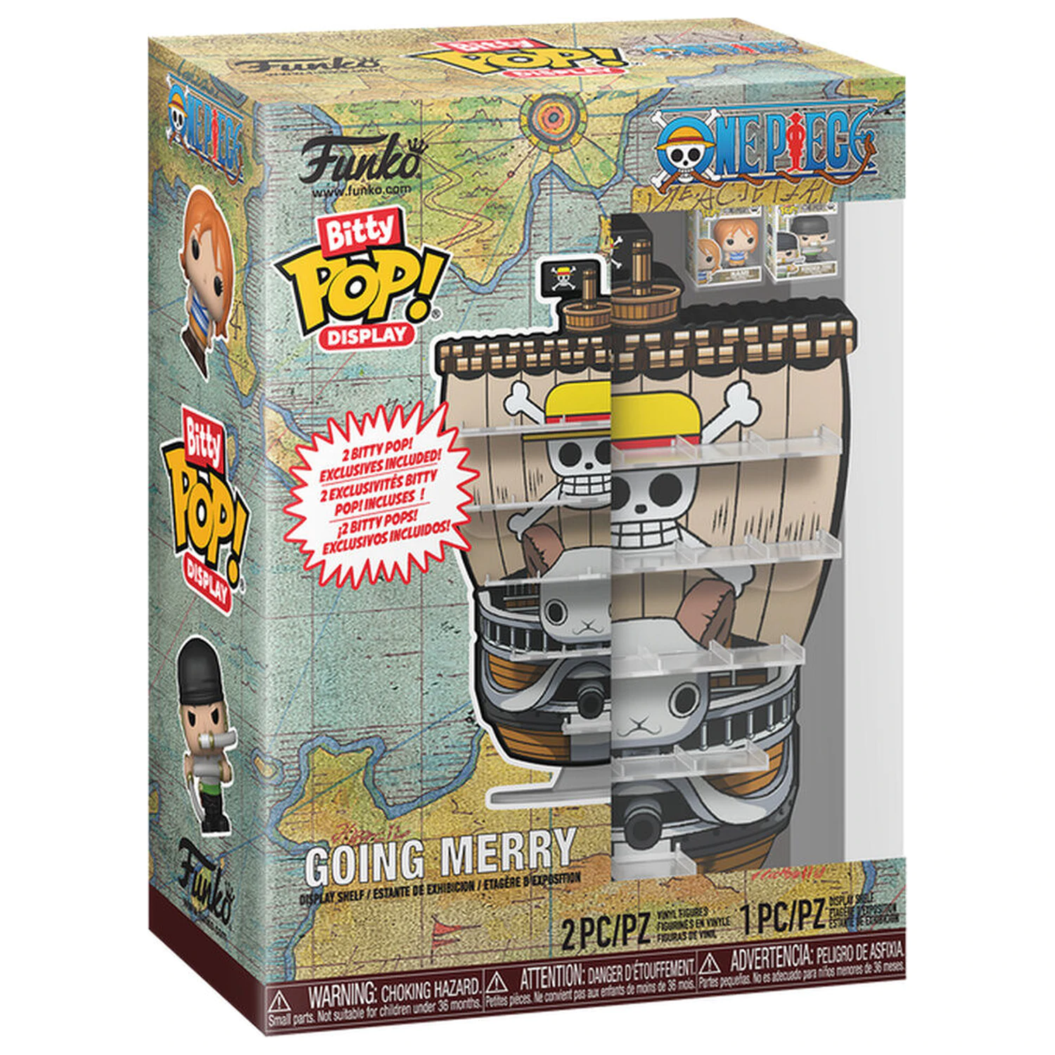 Display Bitty Funko POP Display One Piece Going Merry product photo