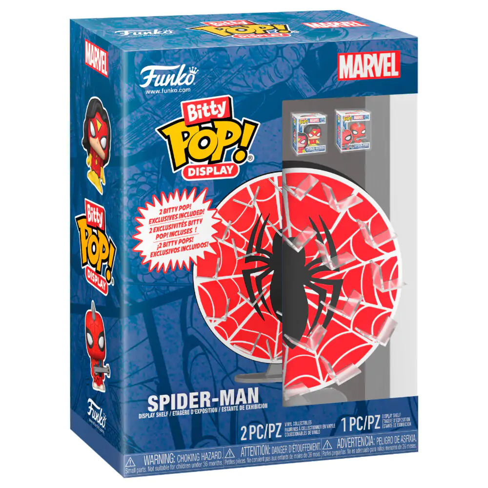 Display Bitty Funko POP Marvel Spider-Man Web product photo