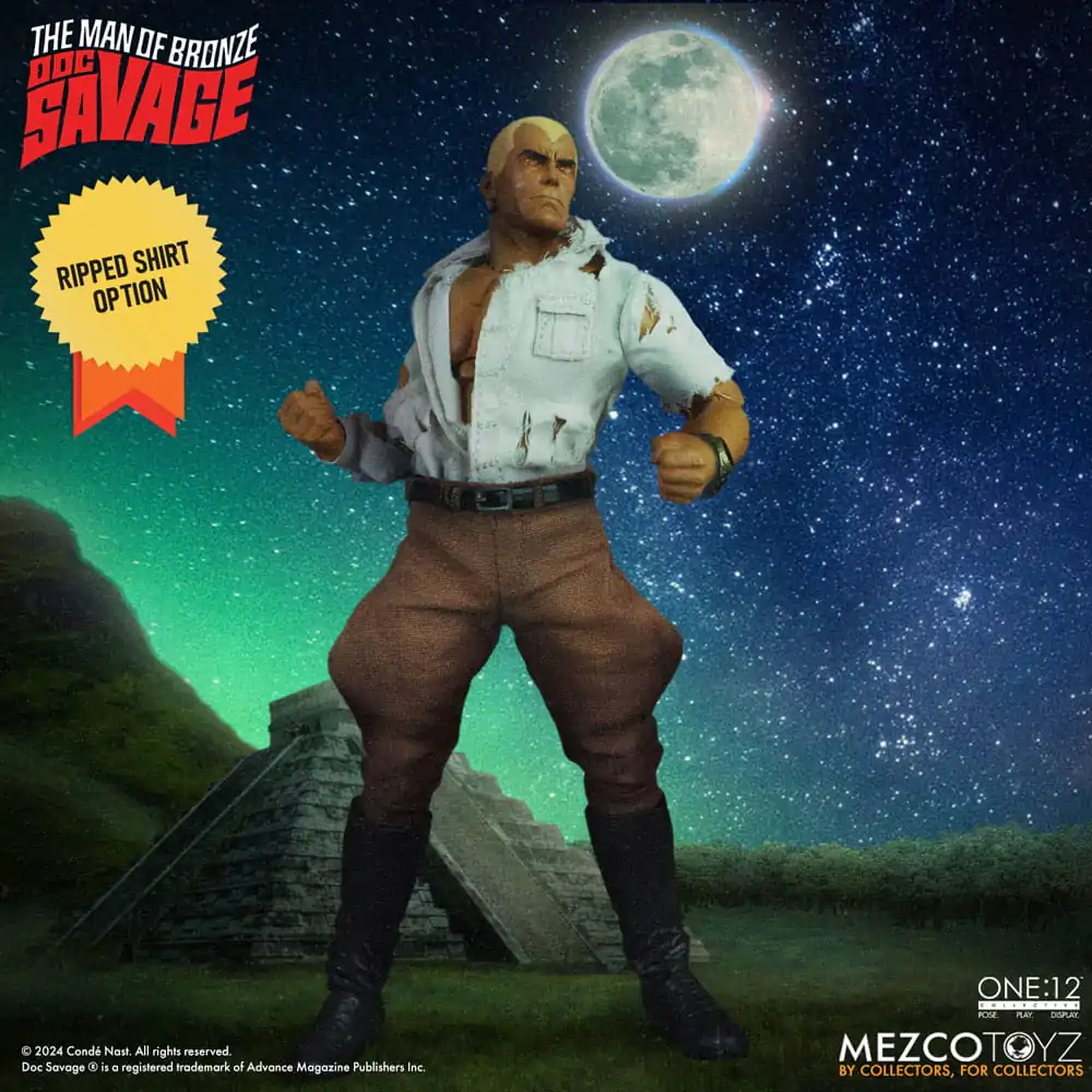 Doc Savage Action Figure 1/12 Doc Savage Deluxe Edition 18 cm termékfotó