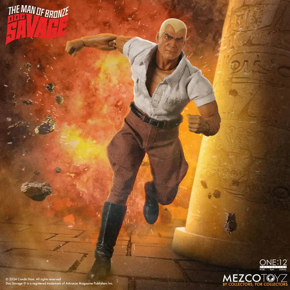 Doc Savage Action Figure 1/12 Doc Savage Deluxe Edition 18 cm termékfotó