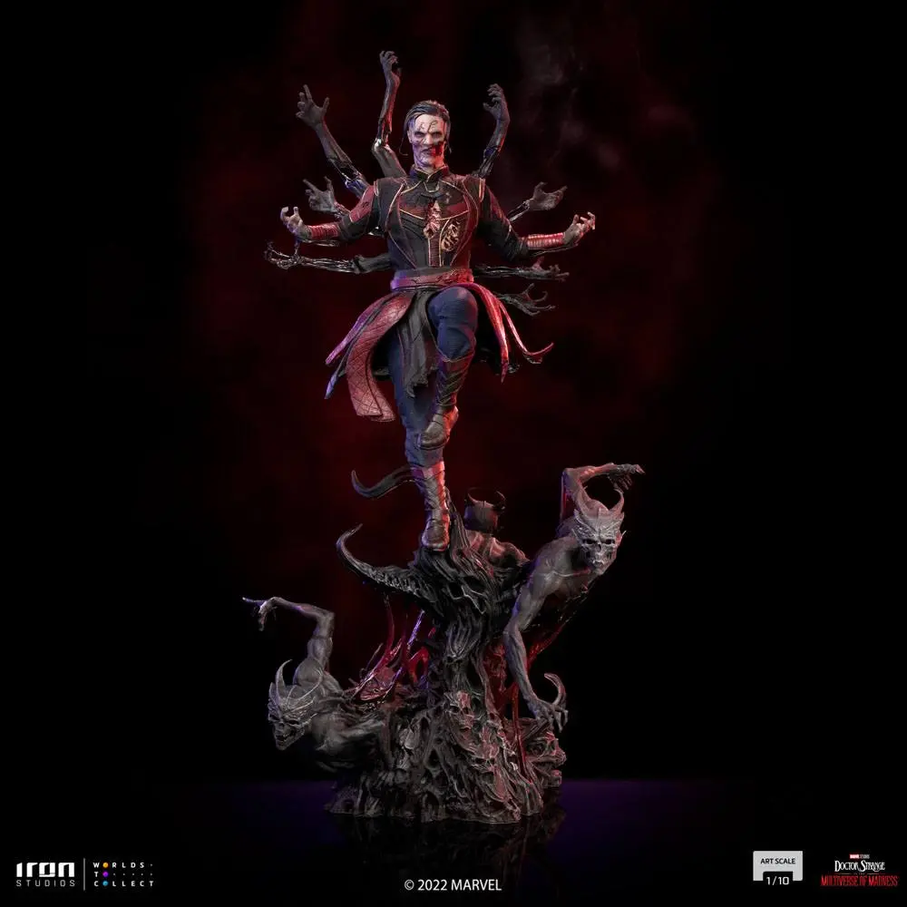 Doctor Strange in the Multiverse of Madness Art Scale Statue 1/10 Dead Defender Strange 31 cm termékfotó