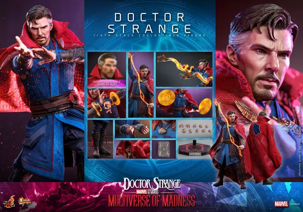 Doctor Strange in the Multiverse of Madness Movie Masterpiece Action Figure 1/6 Doctor Strange 31 cm termékfotó