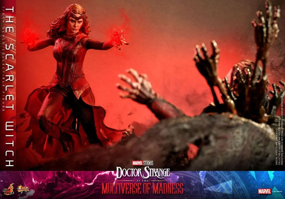 Doctor Strange in the Multiverse of Madness Movie Masterpiece Action Figure 1/6 The Scarlet Witch 28 cm product photo