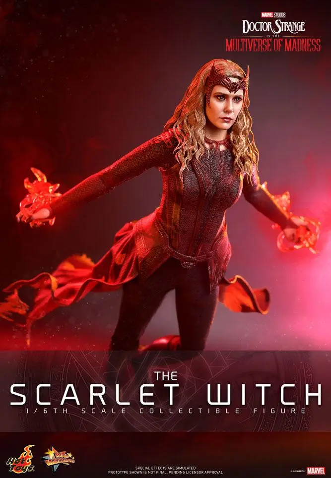 Doctor Strange in the Multiverse of Madness Movie Masterpiece Action Figure 1/6 The Scarlet Witch 28 cm termékfotó