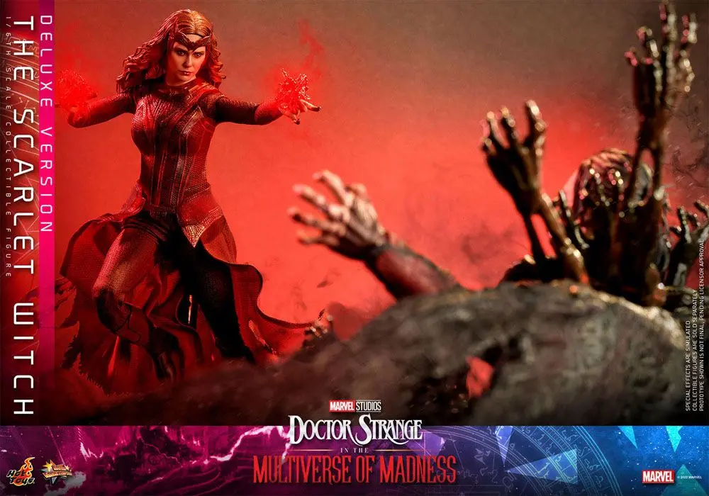 Doctor Strange in the Multiverse of Madness Movie Masterpiece Action Figure 1/6 The Scarlet Witch (Deluxe Version) 28 cm termékfotó