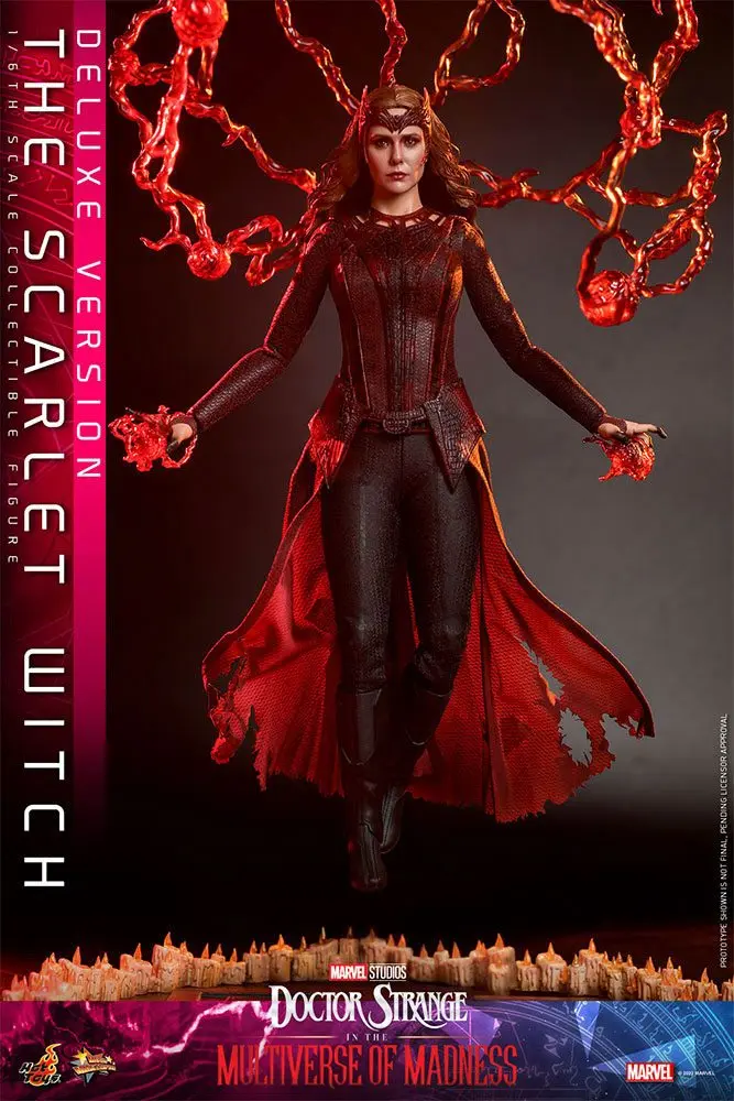 Doctor Strange in the Multiverse of Madness Movie Masterpiece Action Figure 1/6 The Scarlet Witch (Deluxe Version) 28 cm termékfotó