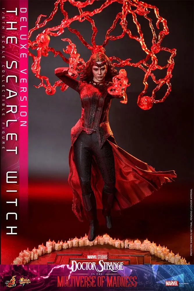 Doctor Strange in the Multiverse of Madness Movie Masterpiece Action Figure 1/6 The Scarlet Witch (Deluxe Version) 28 cm termékfotó