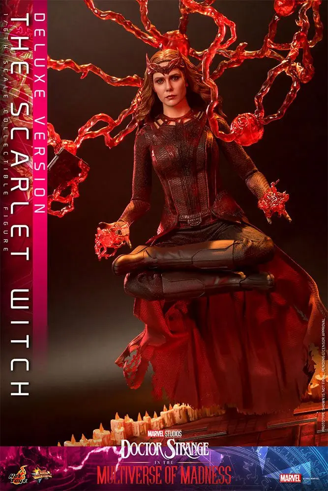 Doctor Strange in the Multiverse of Madness Movie Masterpiece Action Figure 1/6 The Scarlet Witch (Deluxe Version) 28 cm termékfotó