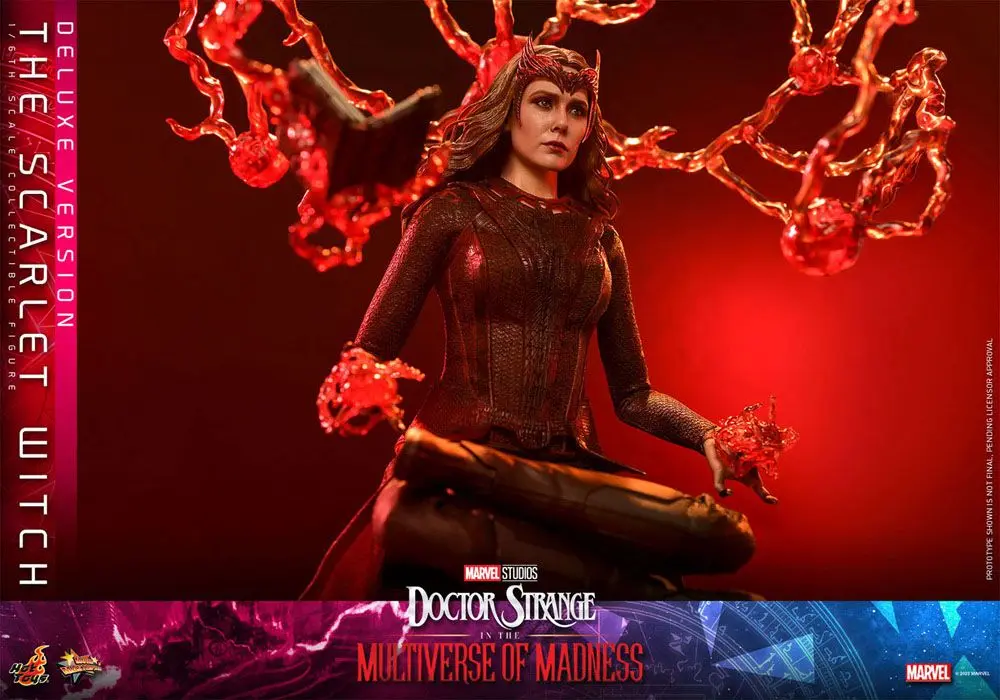 Doctor Strange in the Multiverse of Madness Movie Masterpiece Action Figure 1/6 The Scarlet Witch (Deluxe Version) 28 cm termékfotó