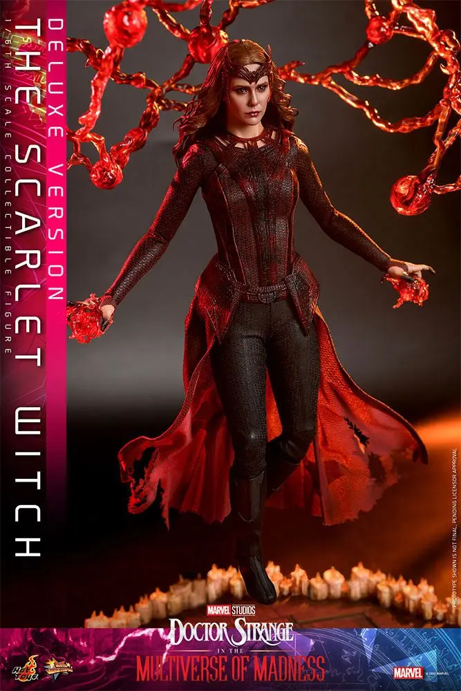 Doctor Strange in the Multiverse of Madness Movie Masterpiece Action Figure 1/6 The Scarlet Witch (Deluxe Version) 28 cm termékfotó