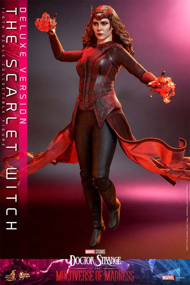 Doctor Strange in the Multiverse of Madness Movie Masterpiece Action Figure 1/6 The Scarlet Witch (Deluxe Version) 28 cm termékfotó