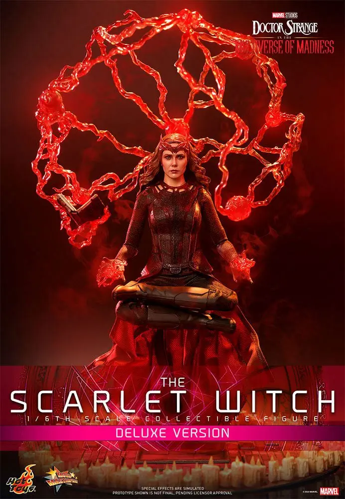 Doctor Strange in the Multiverse of Madness Movie Masterpiece Action Figure 1/6 The Scarlet Witch (Deluxe Version) 28 cm termékfotó