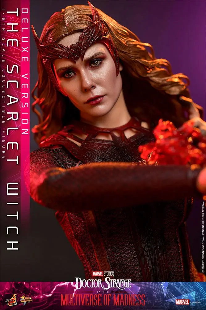 Doctor Strange in the Multiverse of Madness Movie Masterpiece Action Figure 1/6 The Scarlet Witch (Deluxe Version) 28 cm termékfotó