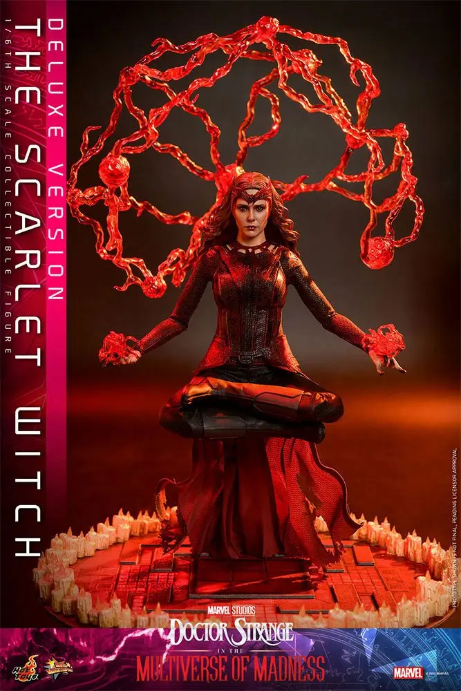 Doctor Strange in the Multiverse of Madness Movie Masterpiece Action Figure 1/6 The Scarlet Witch (Deluxe Version) 28 cm termékfotó