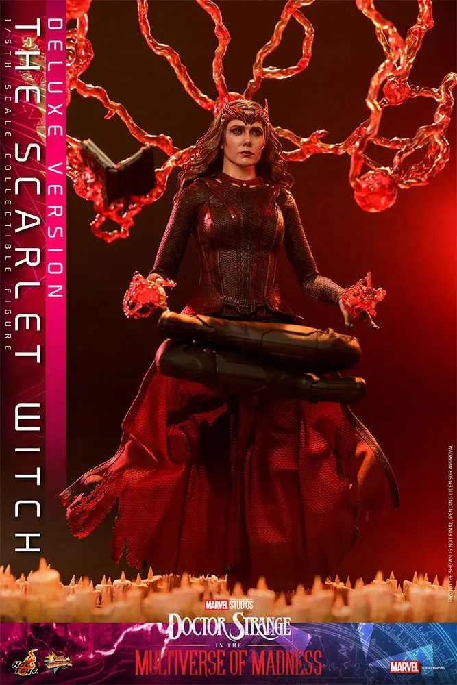 Doctor Strange in the Multiverse of Madness Movie Masterpiece Action Figure 1/6 The Scarlet Witch (Deluxe Version) 28 cm termékfotó