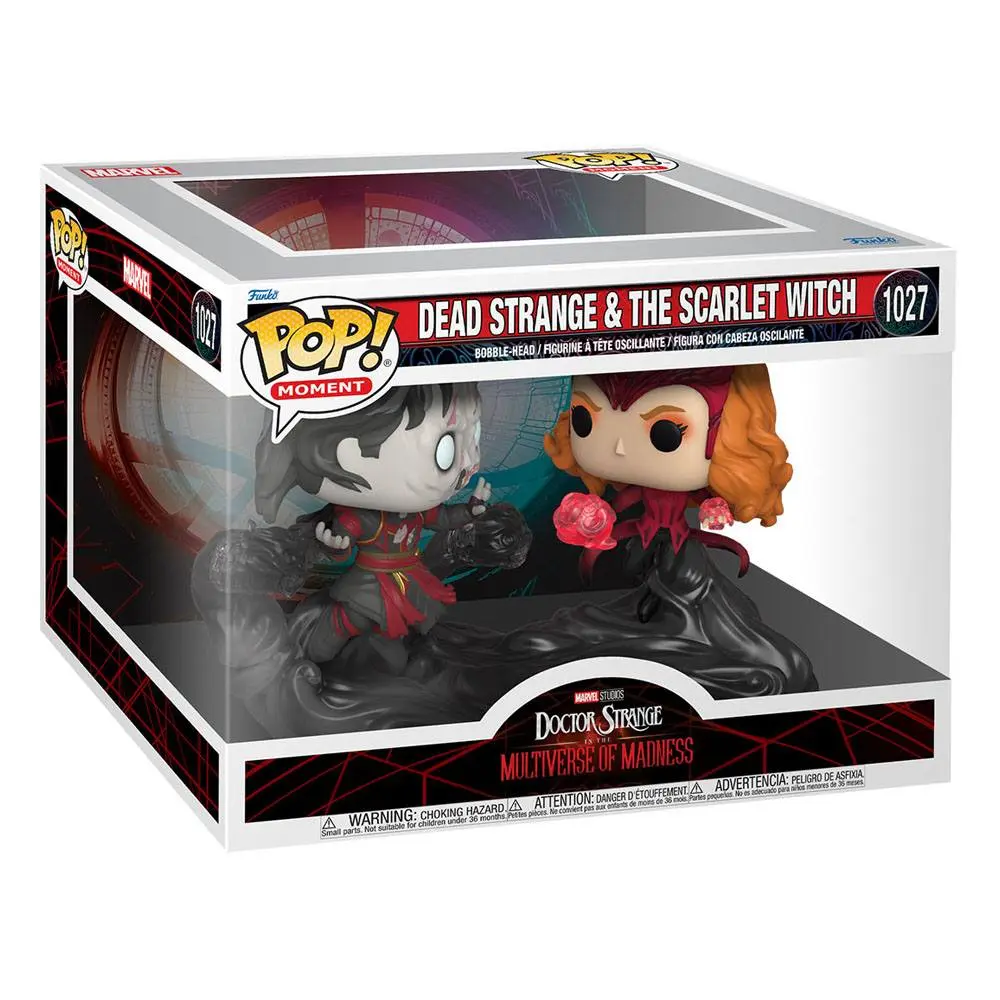 Doctor Strange in the Multiverse of Madness POP Moment! Vinyl Figures 2-Pack Dead Strange & The Scarlet Witch 9 cm product photo