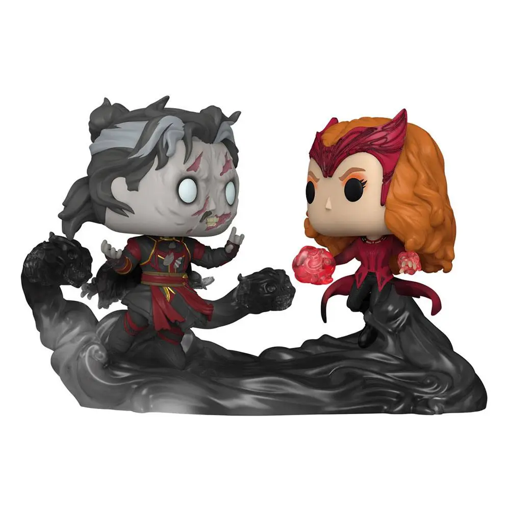 Doctor Strange in the Multiverse of Madness POP Moment! Vinyl Figures 2-Pack Dead Strange & The Scarlet Witch 9 cm product photo