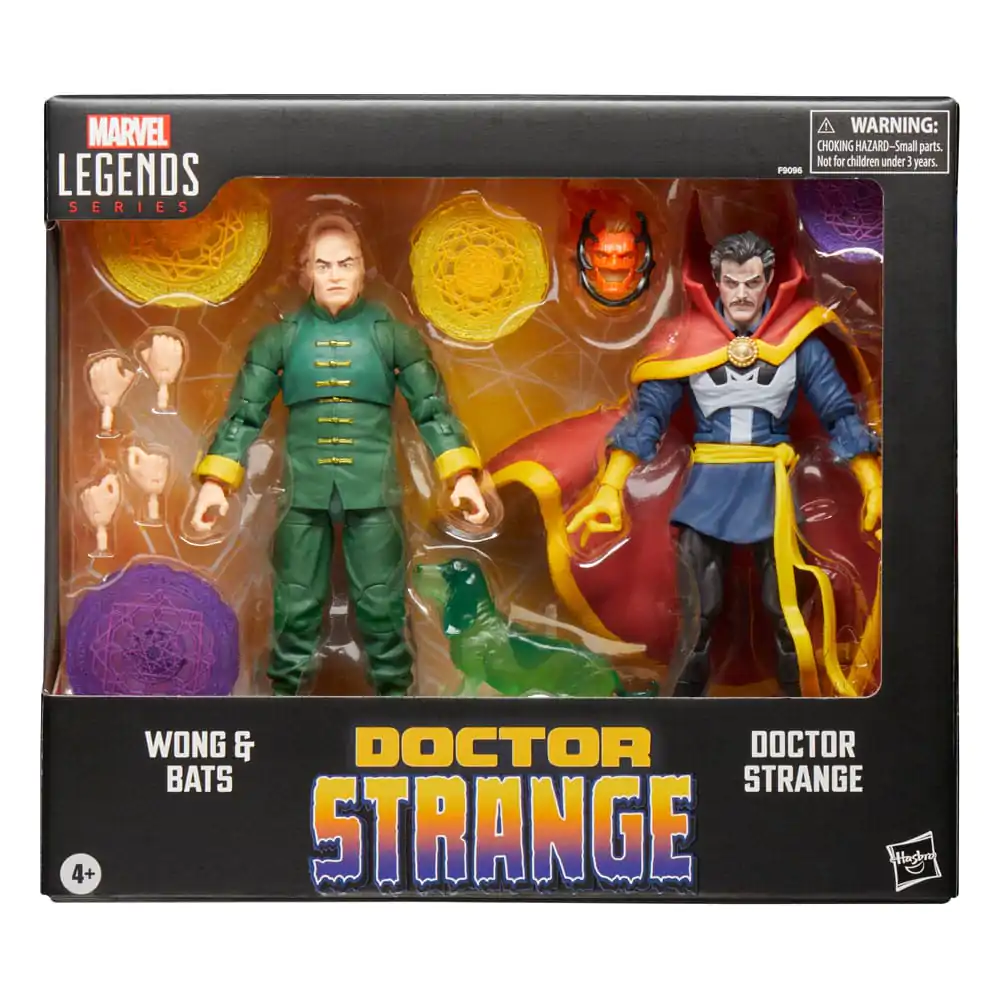 Doctor Strange Marvel Legends Action Figure 3-Pack Doctor Strange, Wong & Bats 15 cm product photo