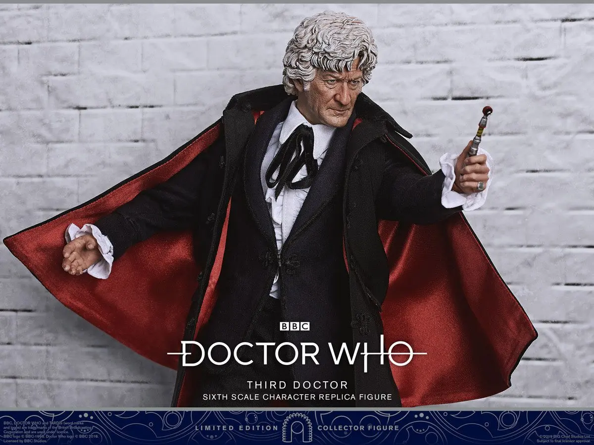 Doctor Who Collector Figure Series Action Figure 1/6 3rd Doctor (Jon Pertwee) Limited Edition 30 cm product photo
