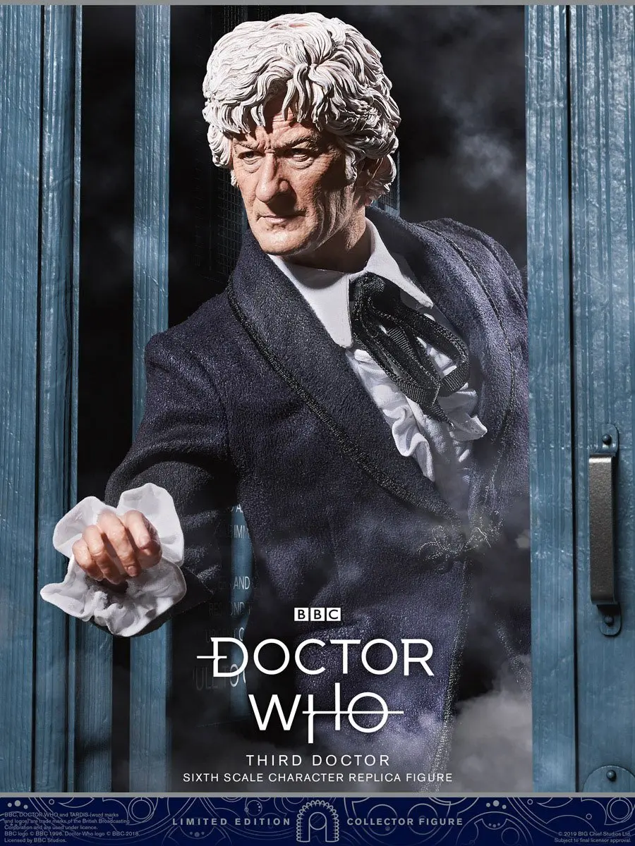 Doctor Who Collector Figure Series Action Figure 1/6 3rd Doctor (Jon Pertwee) Limited Edition 30 cm product photo