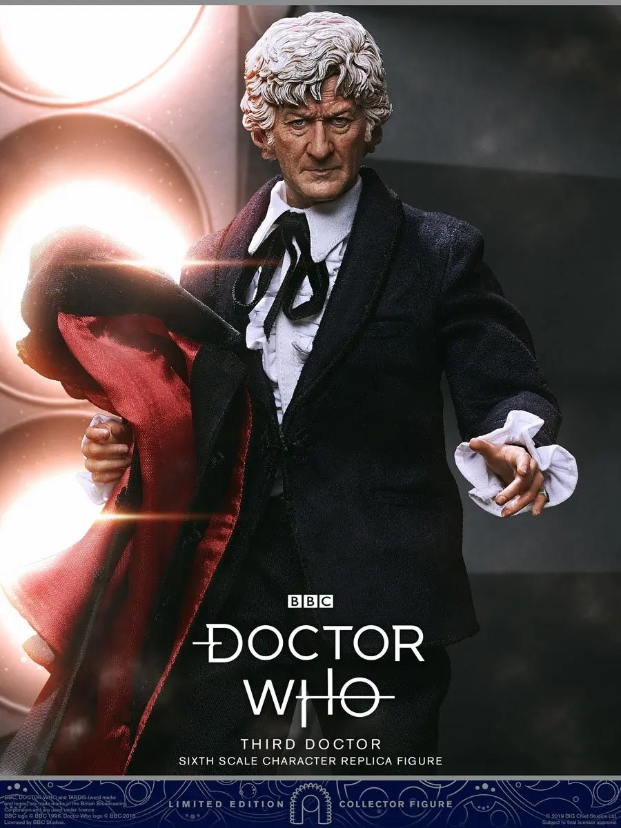 Doctor Who Collector Figure Series Action Figure 1/6 3rd Doctor (Jon Pertwee) Limited Edition 30 cm product photo