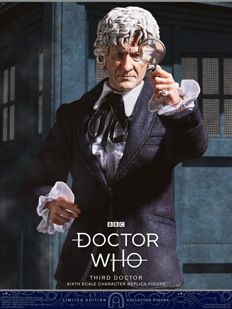 Doctor Who Collector Figure Series Action Figure 1/6 3rd Doctor (Jon Pertwee) Limited Edition 30 cm product photo