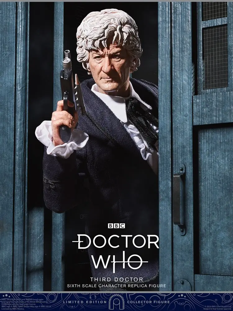 Doctor Who Collector Figure Series Action Figure 1/6 3rd Doctor (Jon Pertwee) Limited Edition 30 cm product photo