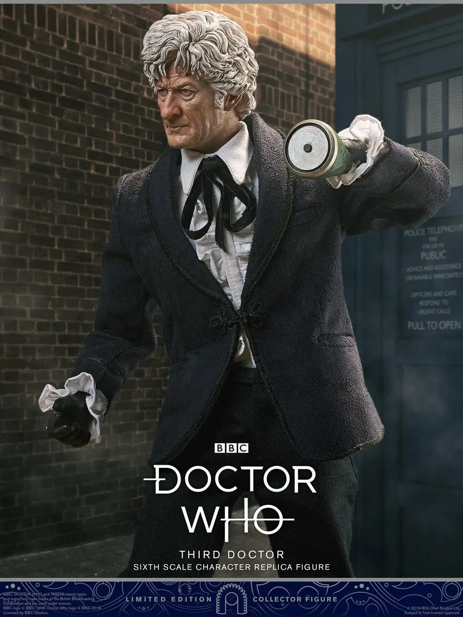 Doctor Who Collector Figure Series Action Figure 1/6 3rd Doctor (Jon Pertwee) Limited Edition 30 cm product photo