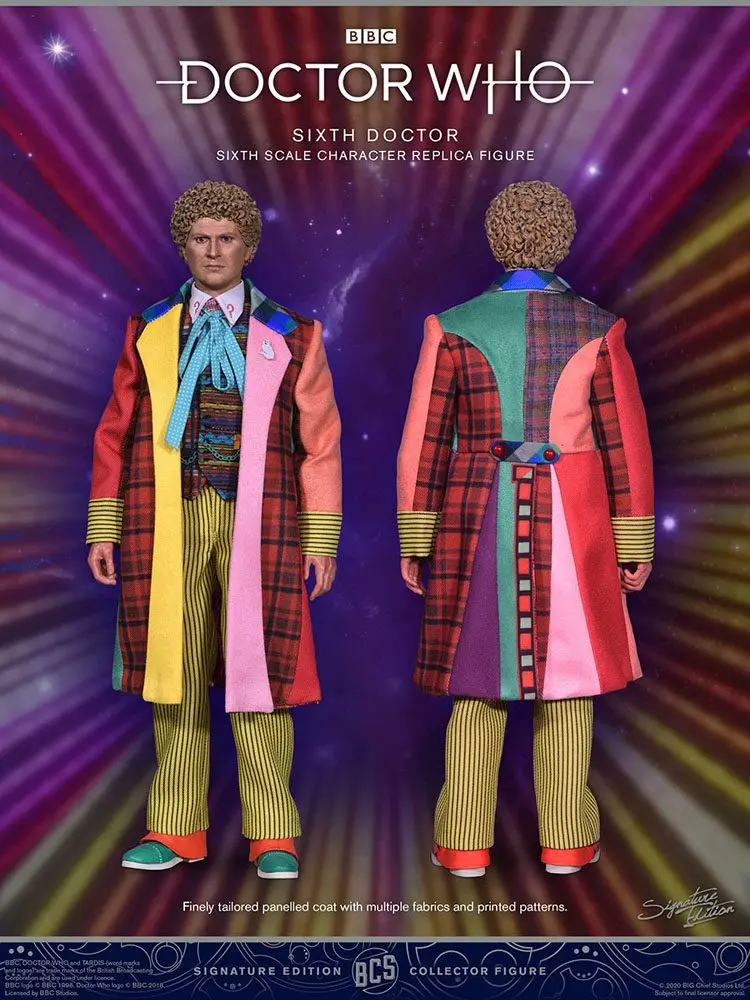 Doctor Who Collector Figure Series Action Figure 1/6 6th Doctor (Colin Baker) Limited Edition 30 cm product photo