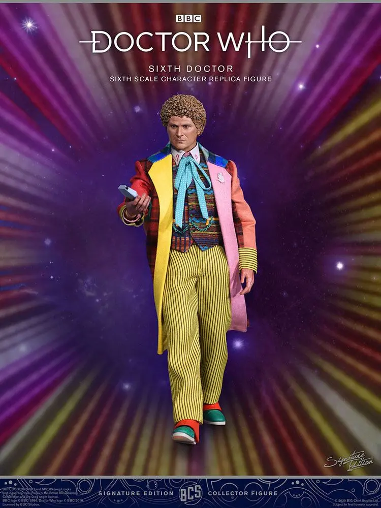 Doctor Who Collector Figure Series Action Figure 1/6 6th Doctor (Colin Baker) Limited Edition 30 cm product photo