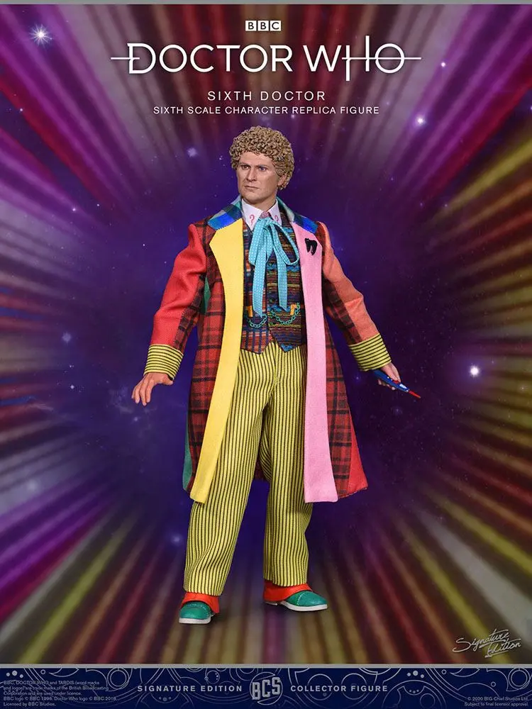 Doctor Who Collector Figure Series Action Figure 1/6 6th Doctor (Colin Baker) Limited Edition 30 cm product photo