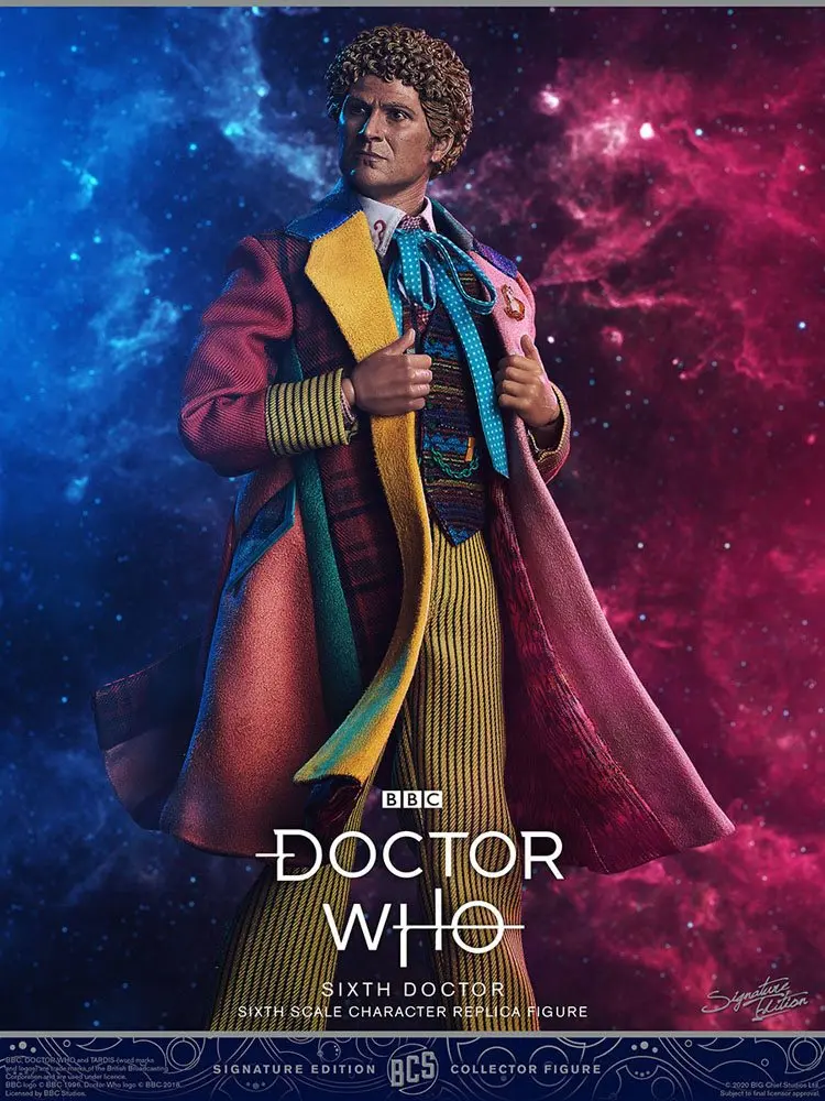 Doctor Who Collector Figure Series Action Figure 1/6 6th Doctor (Colin Baker) Limited Edition 30 cm product photo