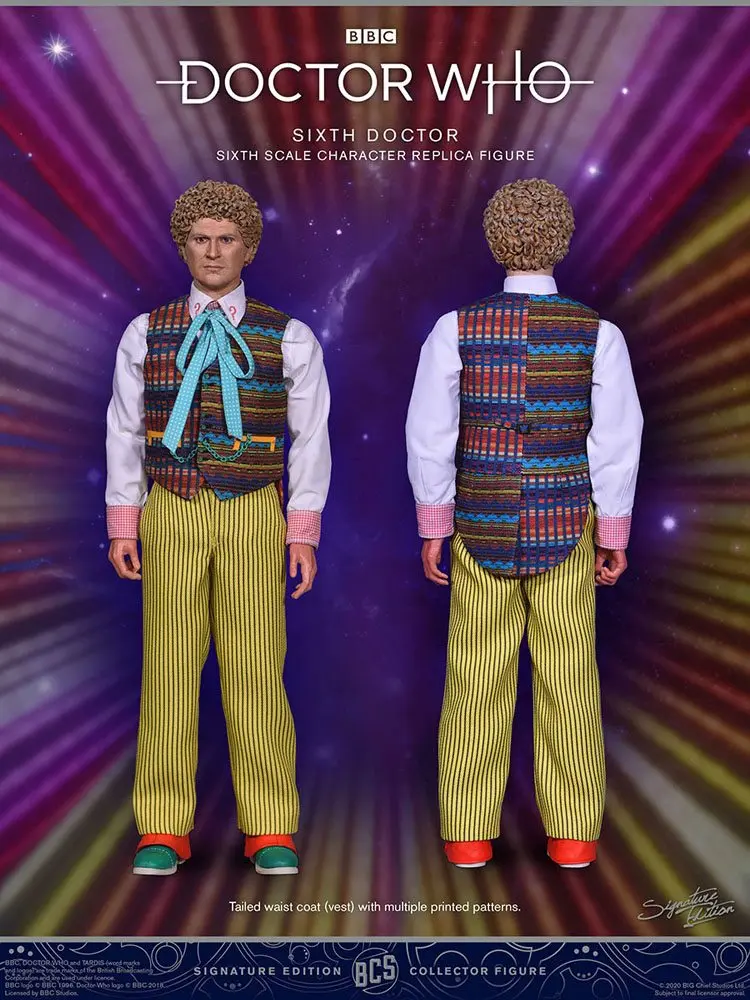 Doctor Who Collector Figure Series Action Figure 1/6 6th Doctor (Colin Baker) Limited Edition 30 cm product photo