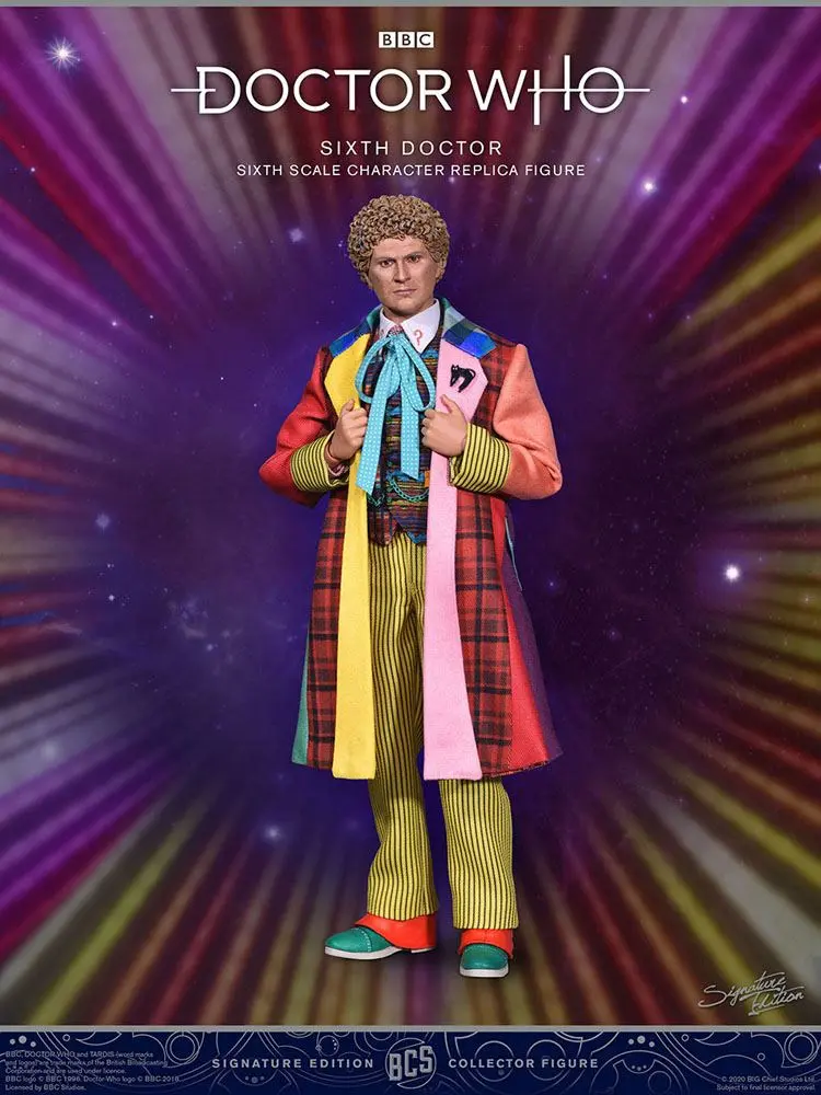 Doctor Who Collector Figure Series Action Figure 1/6 6th Doctor (Colin Baker) Limited Edition 30 cm product photo