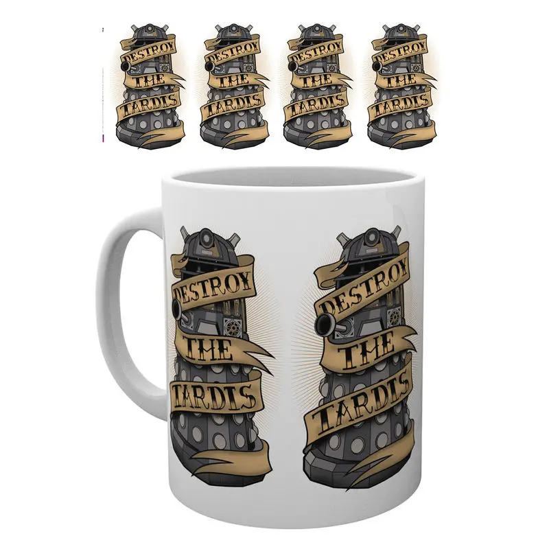 Doctor Who Hipster Dalek mug product photo