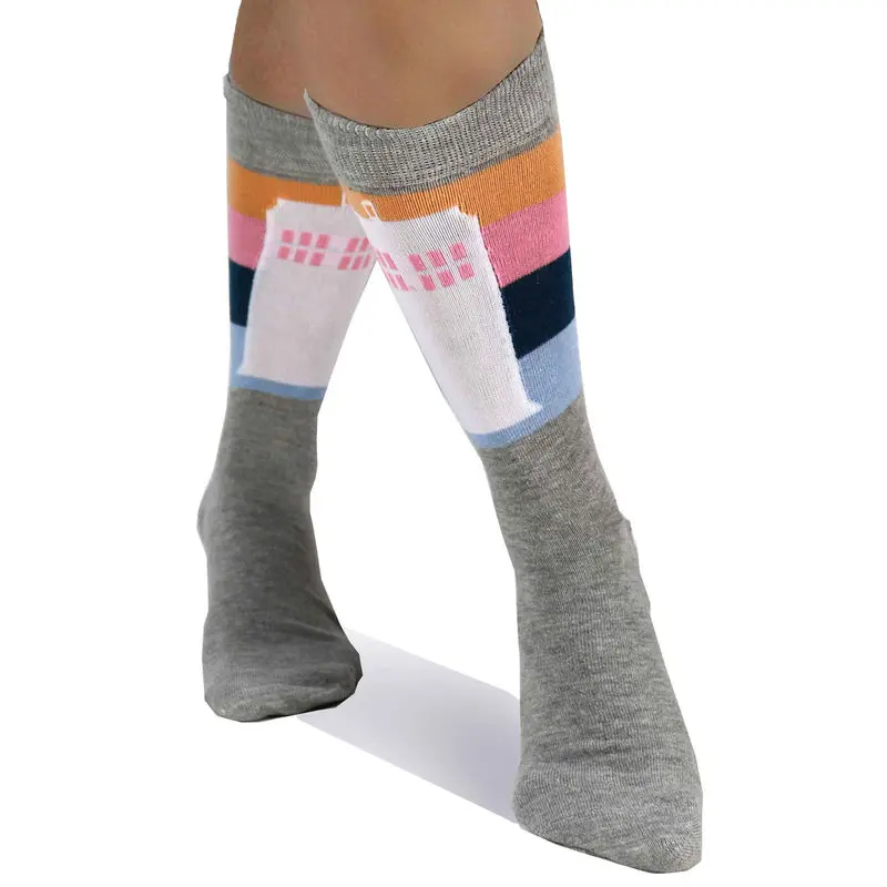 Doctor Who Ladies Rainbow Tardis 2 pack assorted socks product photo