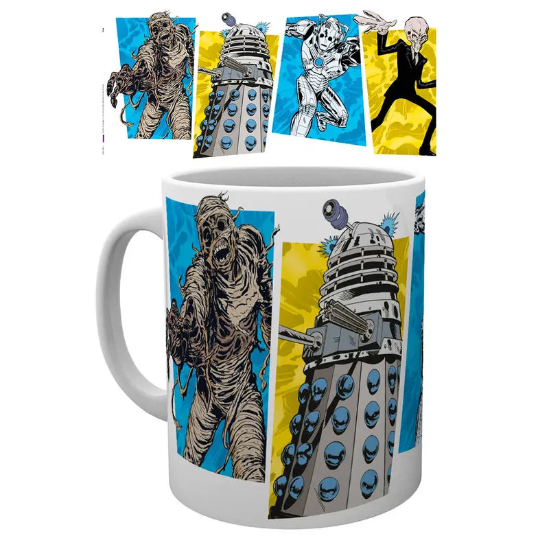 Doctor Who Panels mug product photo