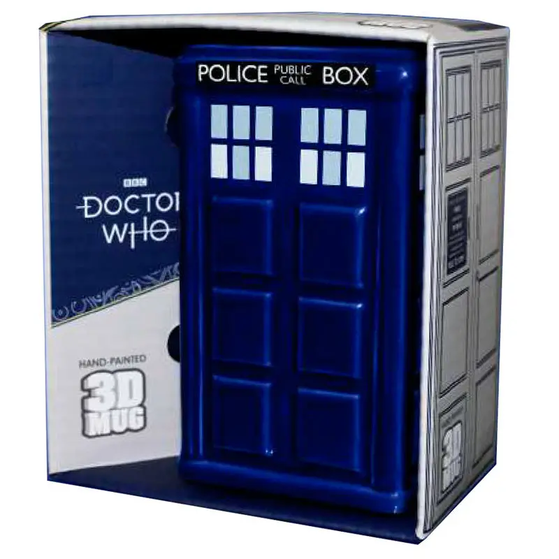 Doctor Who Tardis 3D mug product photo