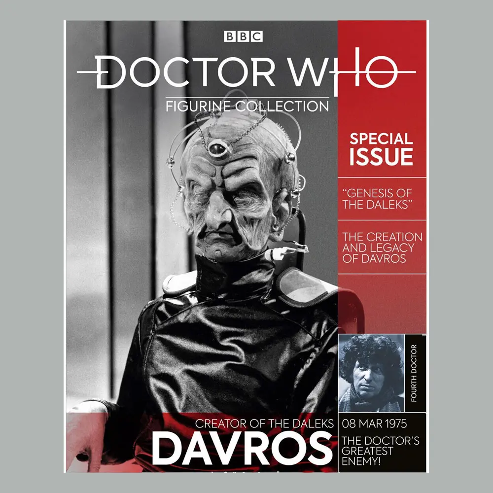Doctor Who: The Mega Figurine Collection Statue Davros 21 cm product photo