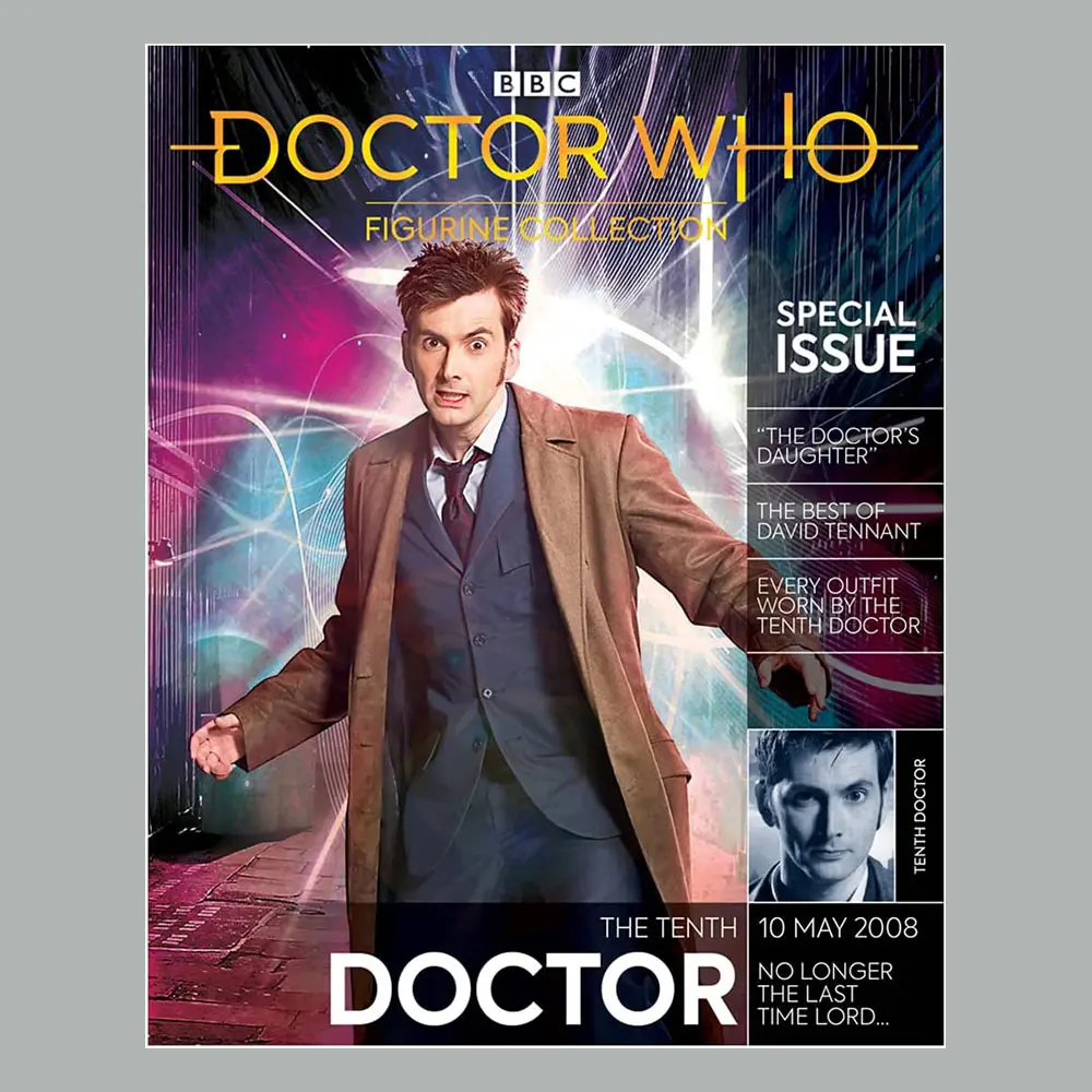 Doctor Who: The Mega Figurine Collection Statue The Tenth Doctor (David Tennant) 32 cm product photo