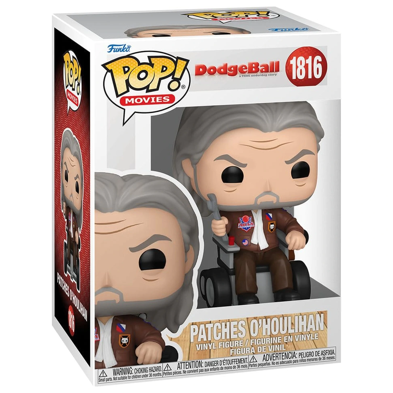 Dodgeball Funko POP! Disney Vinyl Figure Patches 9 cm product photo