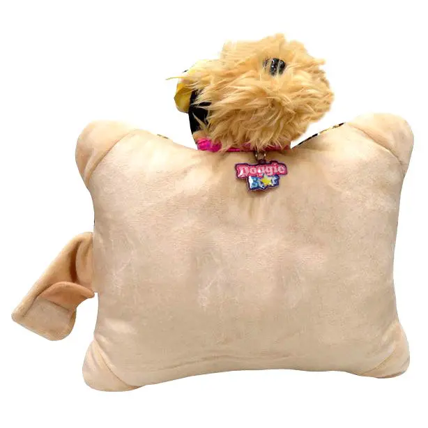 Doggie Star Yorkshire sequins plush cushion product photo