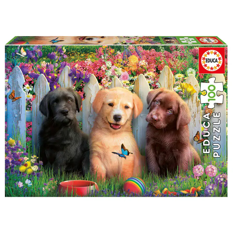 Doggies puzzle 100pcs product photo