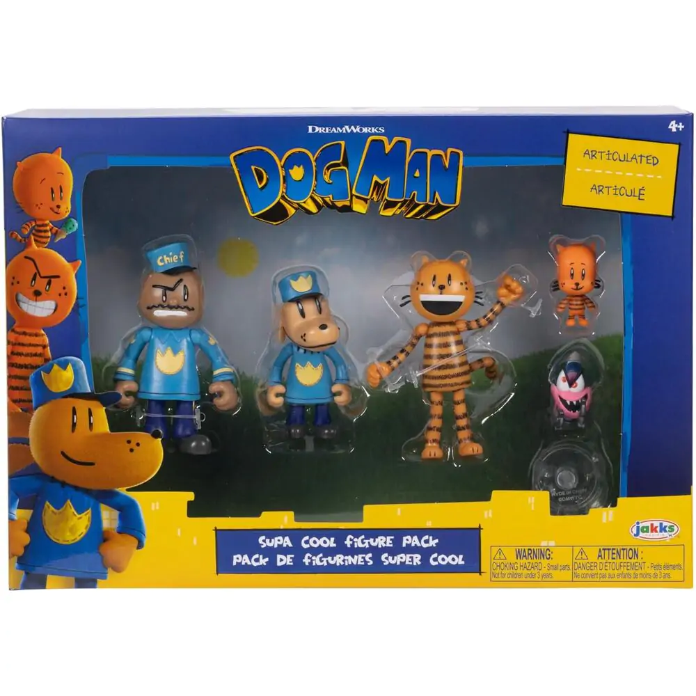 Dogman pack 5 figures 6cm product photo