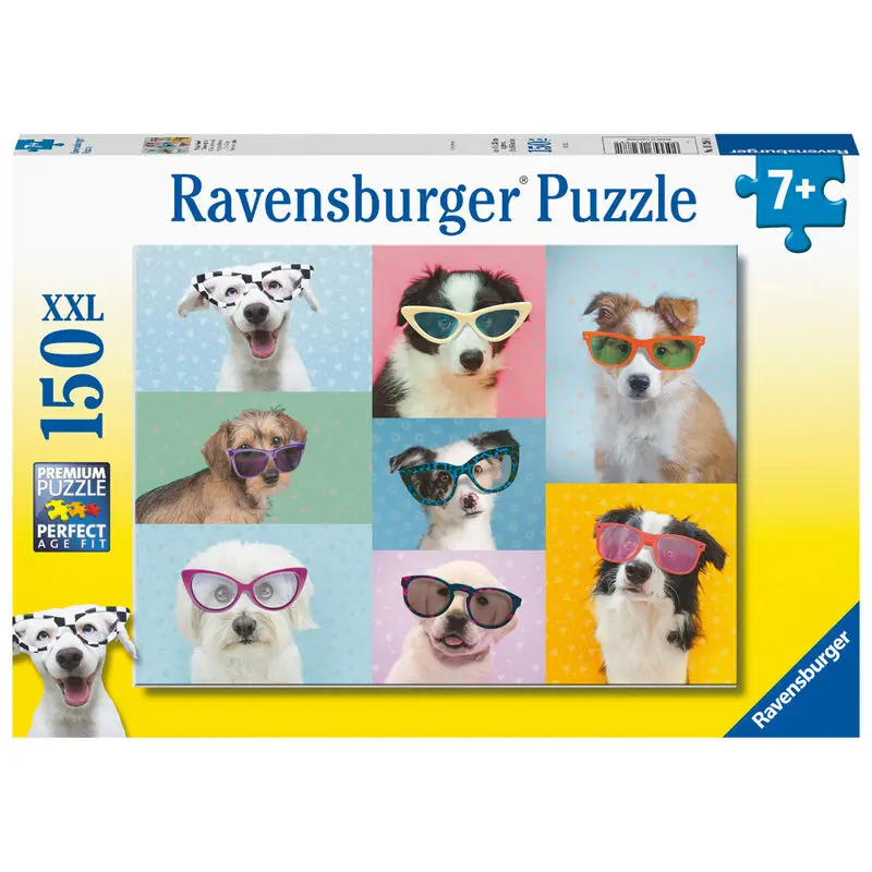 Dogs with glasses XXL puzzle 150pcs product photo