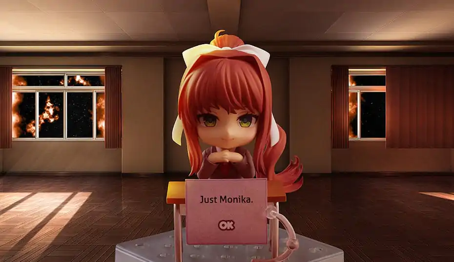 Doki Doki Literature Club! Nendoroid Action Figure Monika (Rerelease) 10 cm   product photo