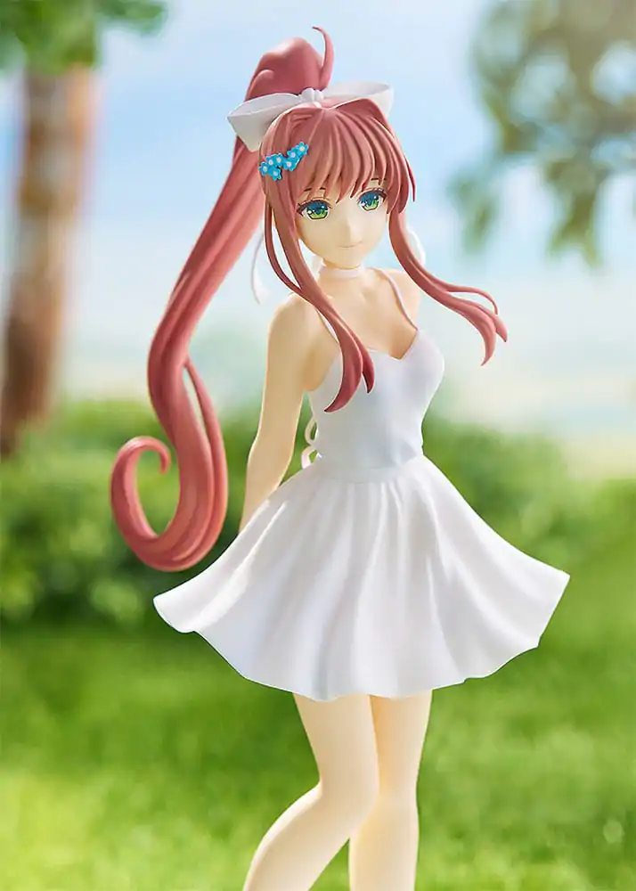 Doki Doki Literature Club! Pop Up Parade PVC Statue Monika: White Dress Ver. 18 cm termékfotó