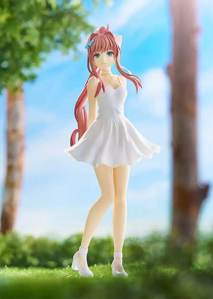 Doki Doki Literature Club! Pop Up Parade PVC Statue Monika: White Dress Ver. 18 cm termékfotó